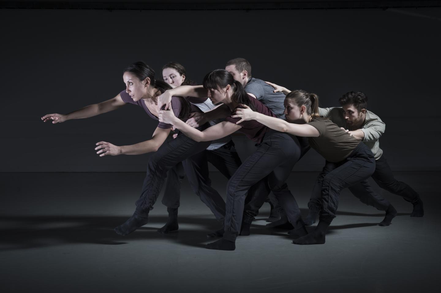 A group of performers