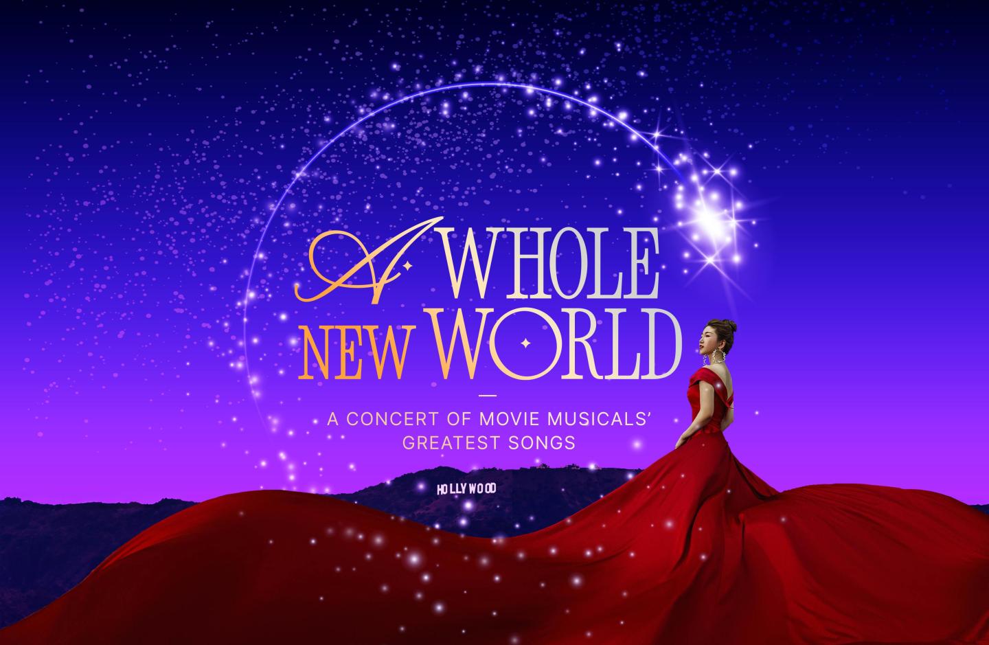 A whole new world event poster